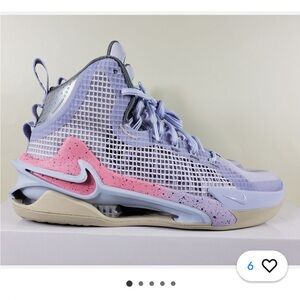 Nike Air Zoom GT Jump Lilac Purple Basketball Shoes Mens Size 7